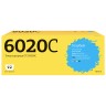 TC-X6020C Тонер-картридж T2 для Xerox Phaser 6020/6022/WorkCentre 6025/6027 (1000 стр.) голубой, с чипом 106R02760