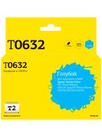 IC-ET0632 Картридж T2 для Epson Stylus Color C67PE/C87/CX3700/CX4100, голубой, с чипом