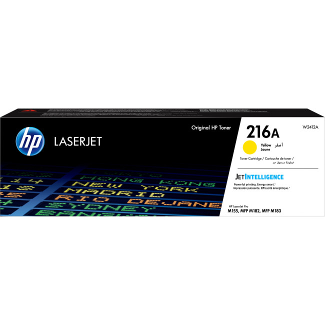 Картридж лазерный 216A для HP MFP M182/ M183, 0,85К (О) желтый W2412A