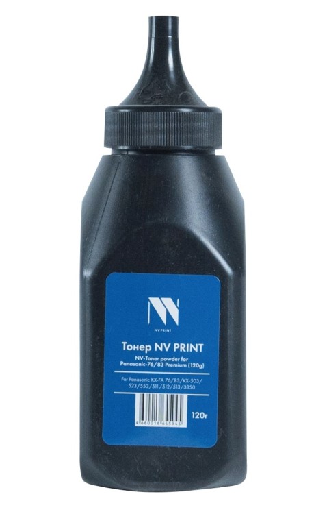 Тонер NVP для Panasonic KX-FA 76/83/KX-503/523/553/511/512/513/3350 Premium (120г) совместимый