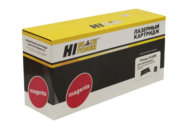 Картридж Hi-Black (HB-113R00724) для Xerox Phaser 6180n/6180MFP, M, 7K