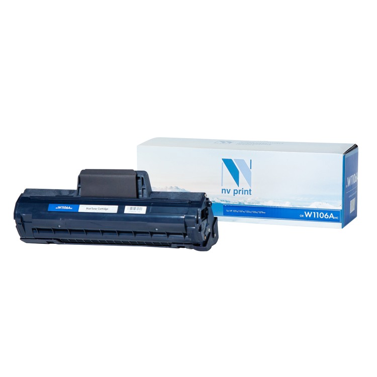 Тонер-картридж NVP совместимый NV-W1106A (БЕЗ ЧИПА) для HP 107a/107w/135w/135a/137fnw (1000k)