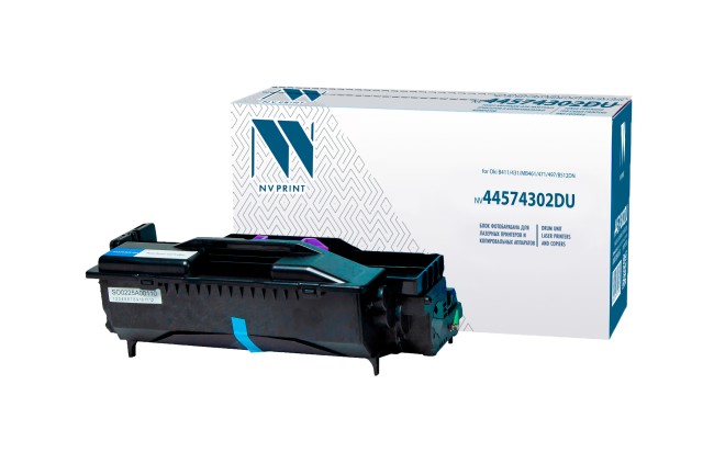 Блок фотобарабана NVP совместимый NV-44574302 DU для Oki B411/431/MB461/471/497/B512DN (25000k)