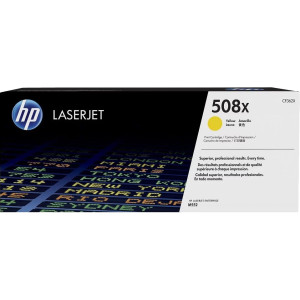 Тонер-картридж HP 508X High Yield Yellow Original LaserJet Toner Cartridge