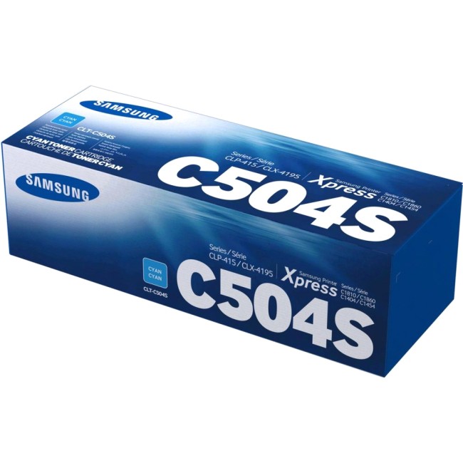 Тонер-картридж Samsung CLT-C504S Cyan Toner Cartridg
