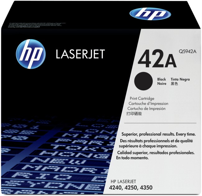 Тонер-картридж HP LaserJet Q5942A Black Print Cartridge