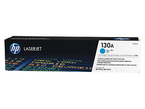 Cartridge HP 130A для CLJ M153/M176/M177, голубой