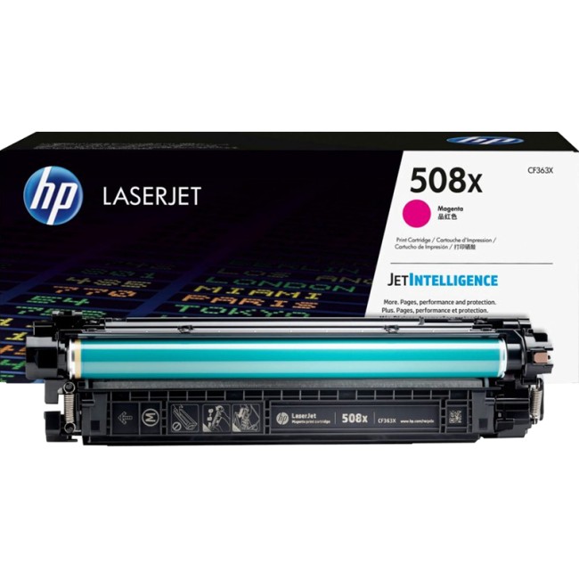 Тонер-картридж HP 508X High Yield Magenta Original LaserJet Toner Cartridge