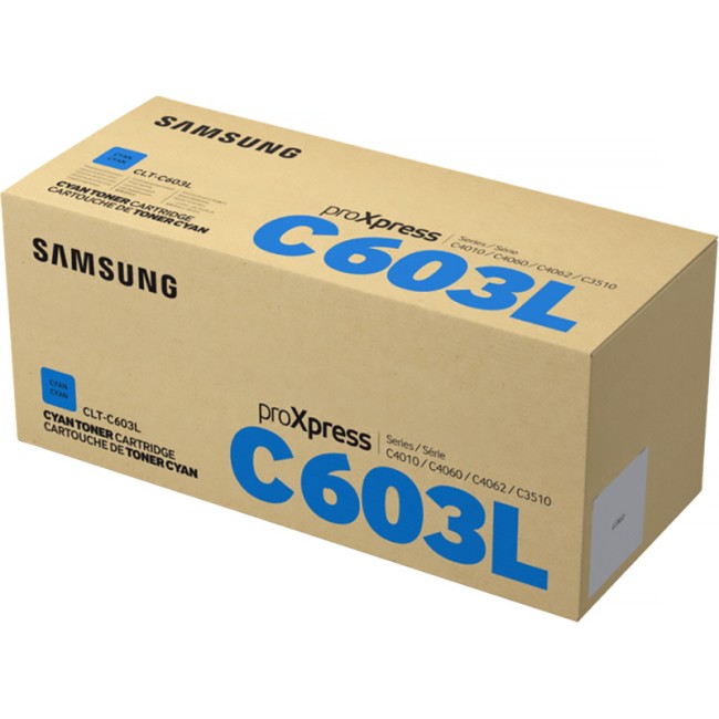 Тонер-картридж Samsung CLT-C603L High Yield Cyan Toner Cartridge