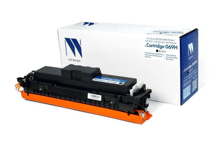 Картридж NVP совместимый NV-069H Black для Canon iSENSYS LBP673Cdw/MF750C/MF752Cdw/MF754Cdw (7600k)