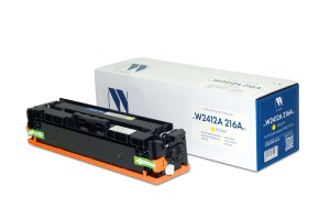 Картридж NVP совместимый NV-W2412A 216A Yellow (БЕЗ ЧИПА) для HP Color LaserJet M182/M183 (850k)