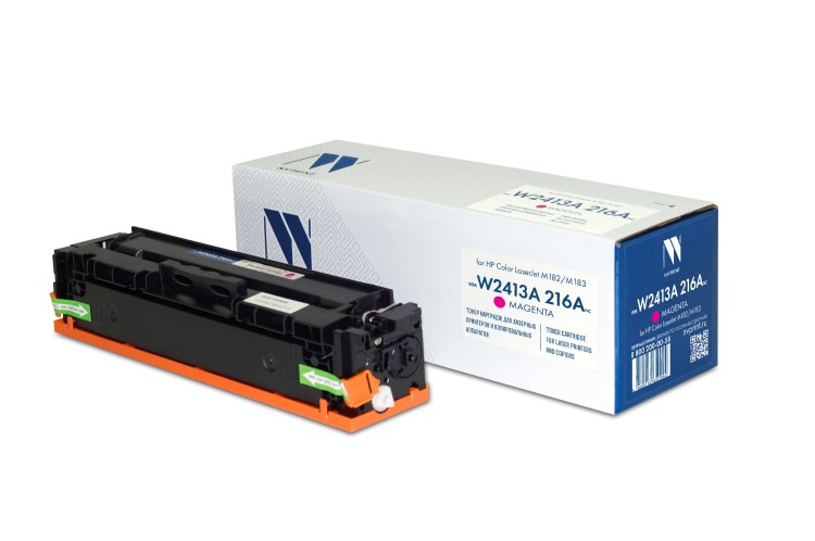 Картридж NVP совместимый NV-W2413A 216A Magenta (БЕЗ ЧИПА) для HP Color LaserJet M182/M183 (850k)