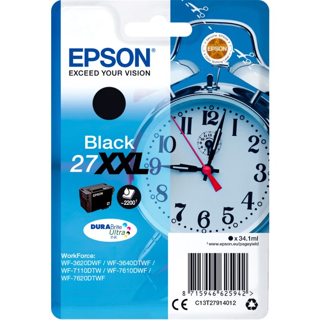 Картридж Epson I/C Black XXL WF7110/7610 new