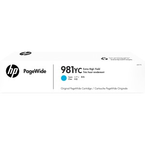 Картридж HP 981YC Cyan Contract PageWide Crtg