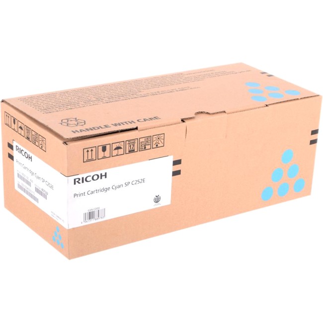 Принт-картридж голубой, тип  SPC252E Print Cartridge Cyan SP C252E