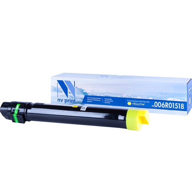 Картридж NVP совместимый NV-006R01518 Yellow для Xerox WorkCentre 7545/7556 (15000k)