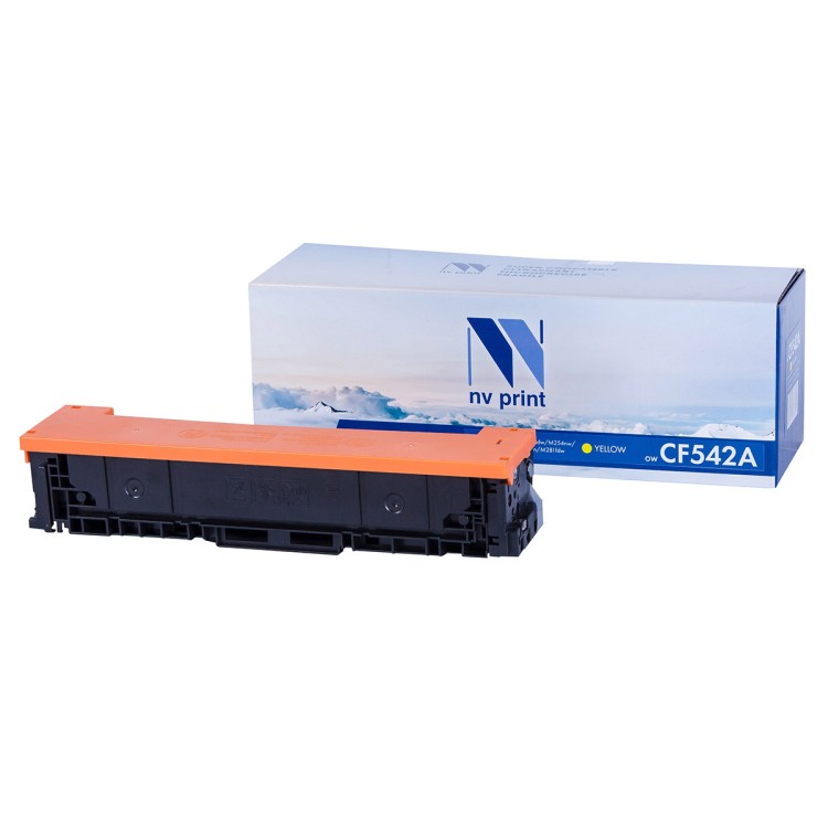 Картридж NVP совместимый NV-CF542A Yellow для HP Color LaserJet Pro M254dw/ M254nw/ M280nw/ M281fdn/ M281fdw (1300k)