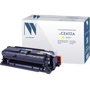 Картридж NVP совместимый NV-CE402A Yellow для HP Color LaserJet 500 M575dn/ 500 M575f/ M575c/ 500 M551dn/ 500 M551n/ 500 M551xh/ 500 M570dn/ 500 M570dw (6000k)