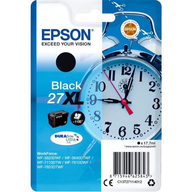Картридж Epson I/C Black XL WF7110/7610 new