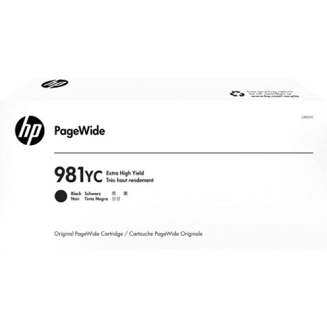 Картридж HP 981YC Black Contract PageWide Crtg