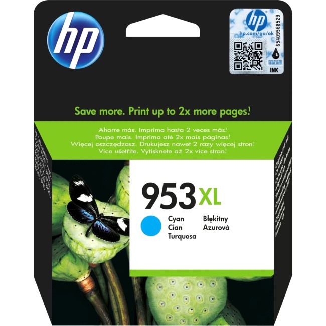 Картридж HP 953XL High Yield Cyan Original Ink Cartridge