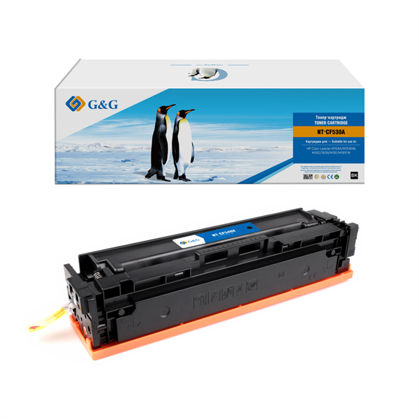 Картридж Cartridge G&G 205A для HP CLJ M154/180/M181, with chip (1100стр.), черный (замена CF530A)