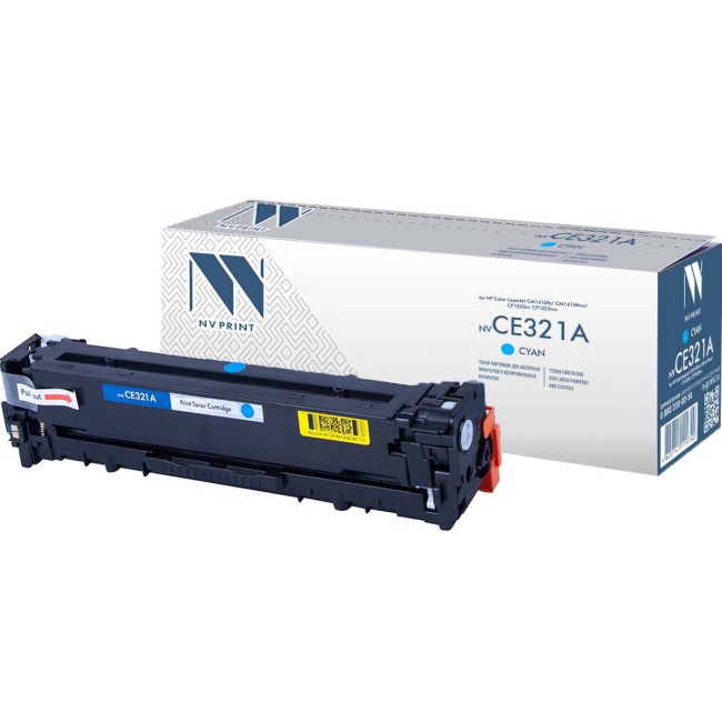 Картридж NVP совместимый NV-CE321A Cyan для HP Color LaserJet CM1415fn/ CM1415fnw/ CP1525n/ CP1525nw (1300k)