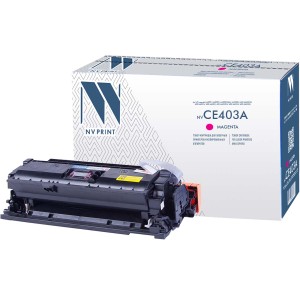 Картридж NVP совместимый NV-CE403A Magenta для HP Color LaserJet 500 M575dn/ 500 M575f/ M575c/ 500 M551dn/ 500 M551n/ 500 M551xh/ 500 M570dn/ 500 M570dw (6000k)