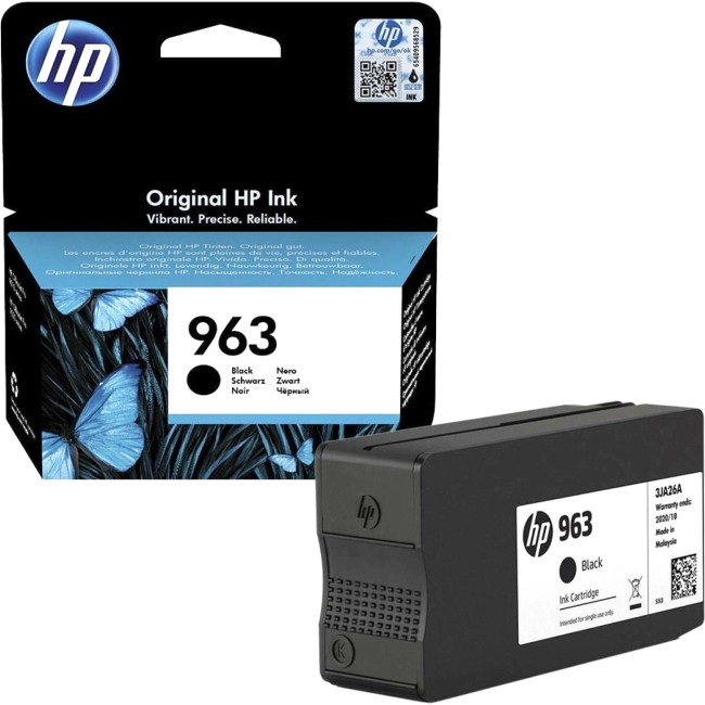 Картридж 963 для HP OfficeJet Pro 901x/902x/HP, 1К (О) чёрный 3JA26AE