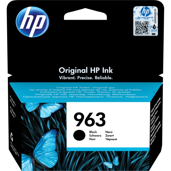 Картридж 963 для HP OfficeJet Pro 901x/902x/HP, 1К (О) чёрный 3JA26AE