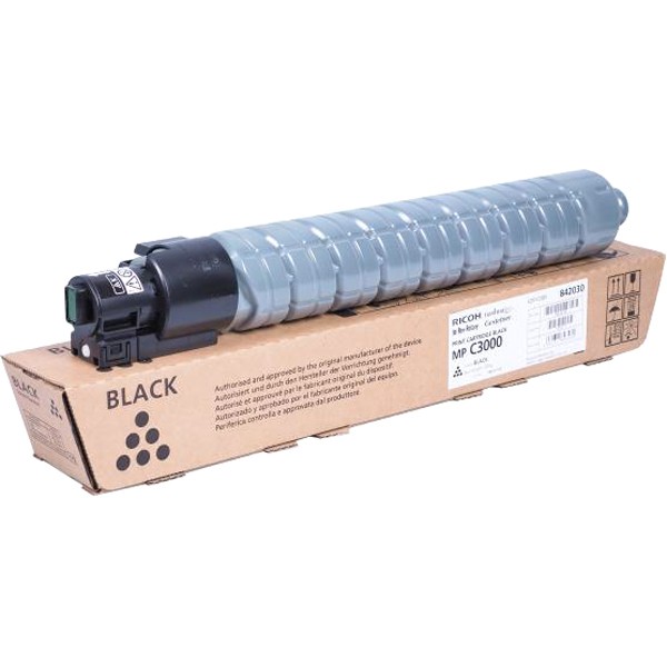 Тонер тип MPC3000 черный/ Print Cartridge Black MP C3000