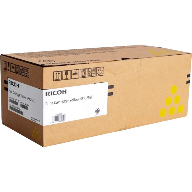 Принт-картридж желтый, тип  SPC252E Print Cartridge Yellow SP C252E