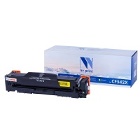 Картридж NVP совместимый NV-CF542X Yellow для HP Color LaserJet Pro M254dw/ M254nw/ M280nw/ M281fdn/ M281fdw (2500k)
