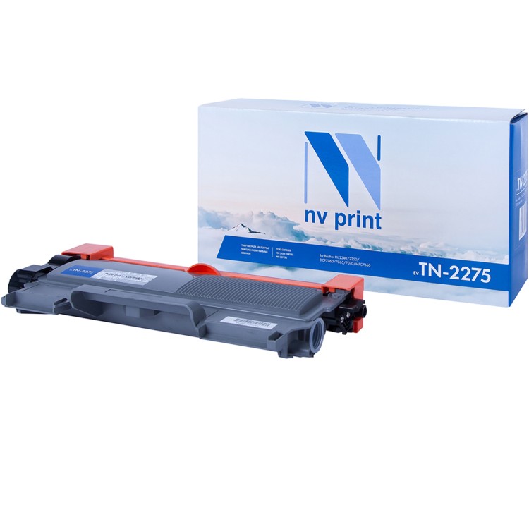 Картридж NVP совместимый NV-TN-2275T для Brother DCP-7060D/ DCP-7065DN/ DCP-7070DWR/ MFC-7360/HL-2240D/HL-2250DN (2600k)