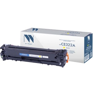 Картридж NVP совместимый NV-CE322A Yellow для HP Color LaserJet CM1415fn/ CM1415fnw/ CP1525n/ CP1525nw (1300k)