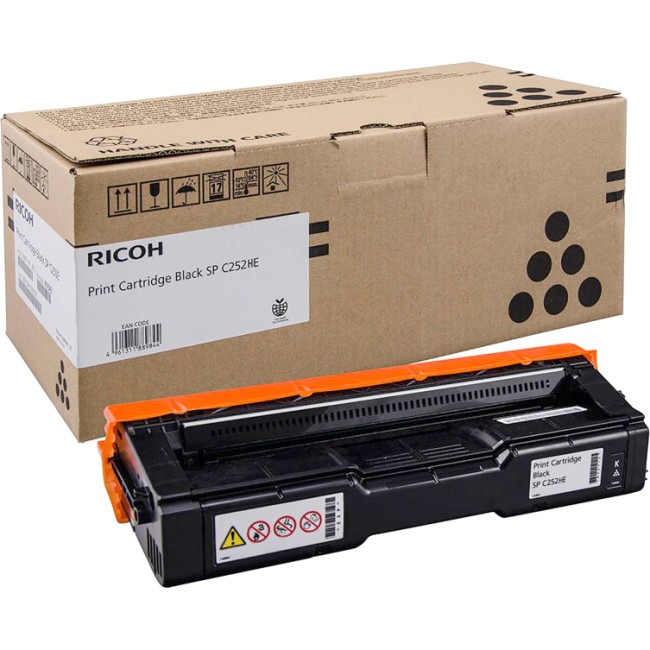 Принт-картридж высокой емкости, черный, тип SPC252HE Print Cartridge Black SP C252HE
