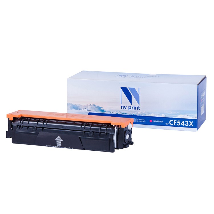 Картридж NVP совместимый NV-CF543X Magenta для HP Color LaserJet Pro M254dw/ M254nw/ M280nw/ M281fdn/ M281fdw (2500k)