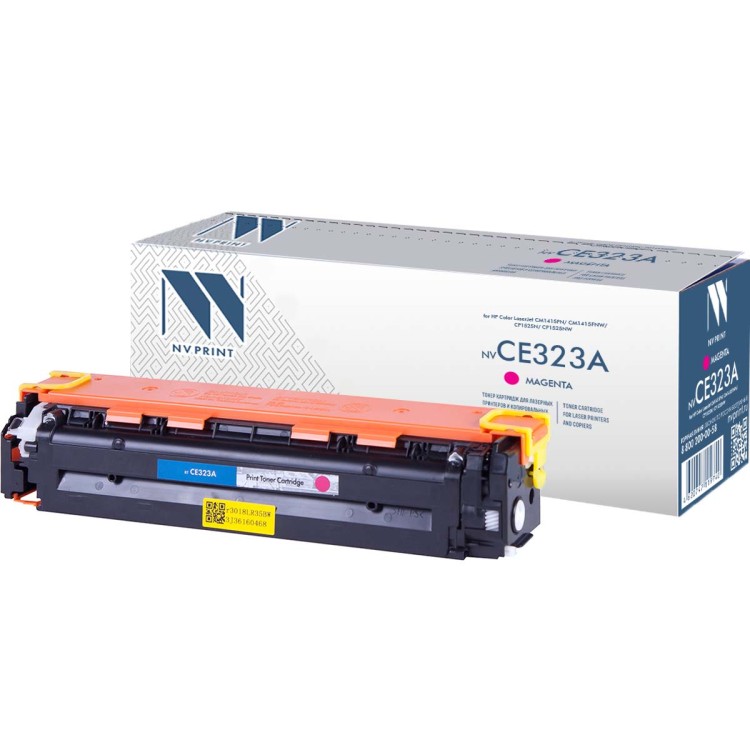 Картридж NVP совместимый NV-CE323A Magenta для HP Color LaserJet CM1415fn/ CM1415fnw/ CP1525n/ CP1525nw (1300k)