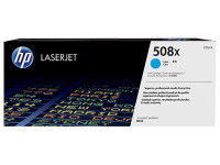 Cartridge HP 508X для CLJ M552/M553/M577, голубой (9 500 стр.)