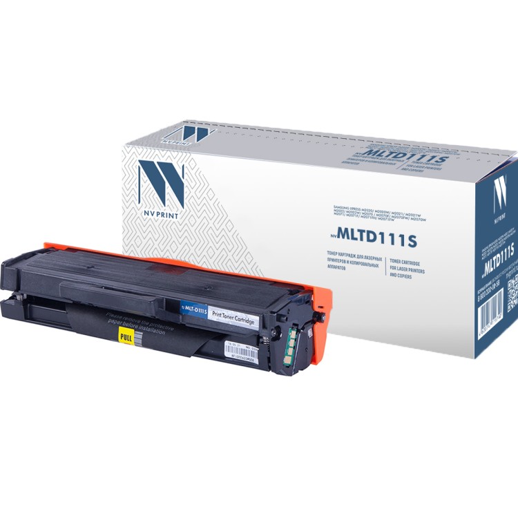 Картридж NVP совместимый NV-MLT-D111S для Samsung Xpress M2020/ M2020W/ M2021/ M2021W/ M2022/ M2022W/ M2070 / M2070F/ M2070FW/ M2070W/ M2071/ M2071F/ M2071FH/ M2071FW (1000k)