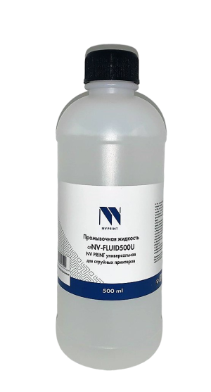 Промывочная жидкость NV PRINT универсальная для струйных принтеров NV-FLUID500U (500ml)
