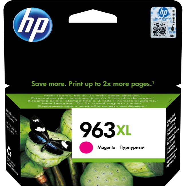 Картридж 963XL для HP OfficeJet Pro 901x/902x/HP, 1,6К (О) пурпурный 3JA28AE