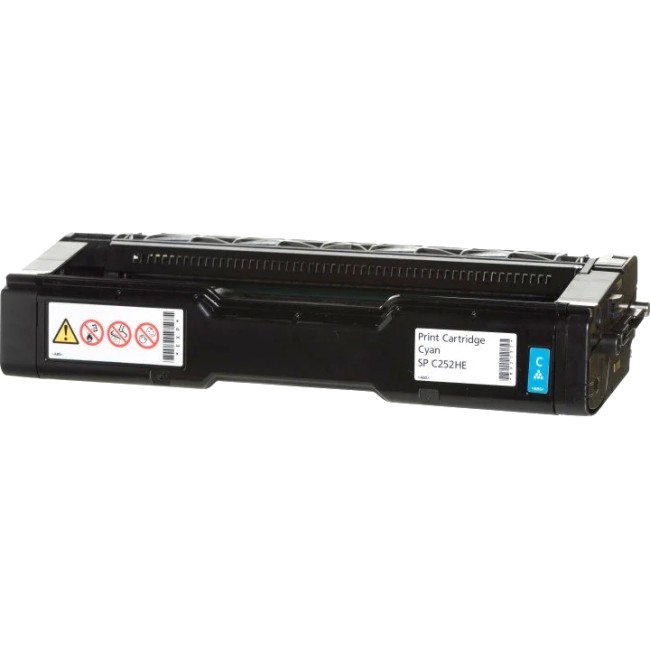 Принт-картридж высокой емкости, голубой, тип SPC252HE Print Cartridge Cyan SP C252HE