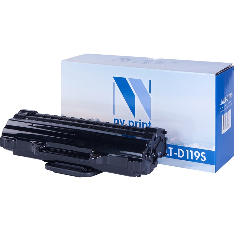 Картридж NVP совместимый NV-MLT-D119S для Samsung ML 1610/ 1615/ 1620/ 1625/ 2010/ 2010P/ 2010R/ 2015/ 2020/ 2510/ 2570/ 2571/ 2571N/ SCX 4321/ 4521/ 4521F/ 4521FG (2000k)