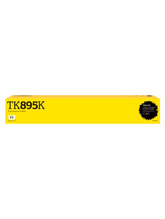 TC-K895B Тонер-картридж T2 для Kyocera FS-C8020/C8025/C8520/C8525 (12000 стр.) черный, с чипом