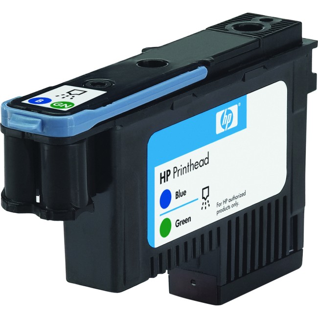 Печатающая головка HP 70 Blue and Green Printhead