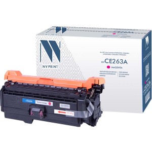 Картридж NVP совместимый NV-CE263A Magenta для HP Color LaserJet CP4025dn/ CP4025n/ CP4525dn/ CP4525n/ CP4525xh (11000k)