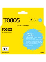 IC-ET0805 Картридж T2 для Epson Stylus Photo P50/PX660/PX720WD/PX820FWD, светло-голубой, с чипом