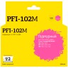 IC-CPFI-102M Картридж T2 для Canon imagePROGRAF iPF-500/510/600/605/610/700/710/720, пурпурный