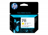 Картридж 711 для HP DJ T120/T520, желтый, 3*29мл (O) CZ136A (3штХупак)